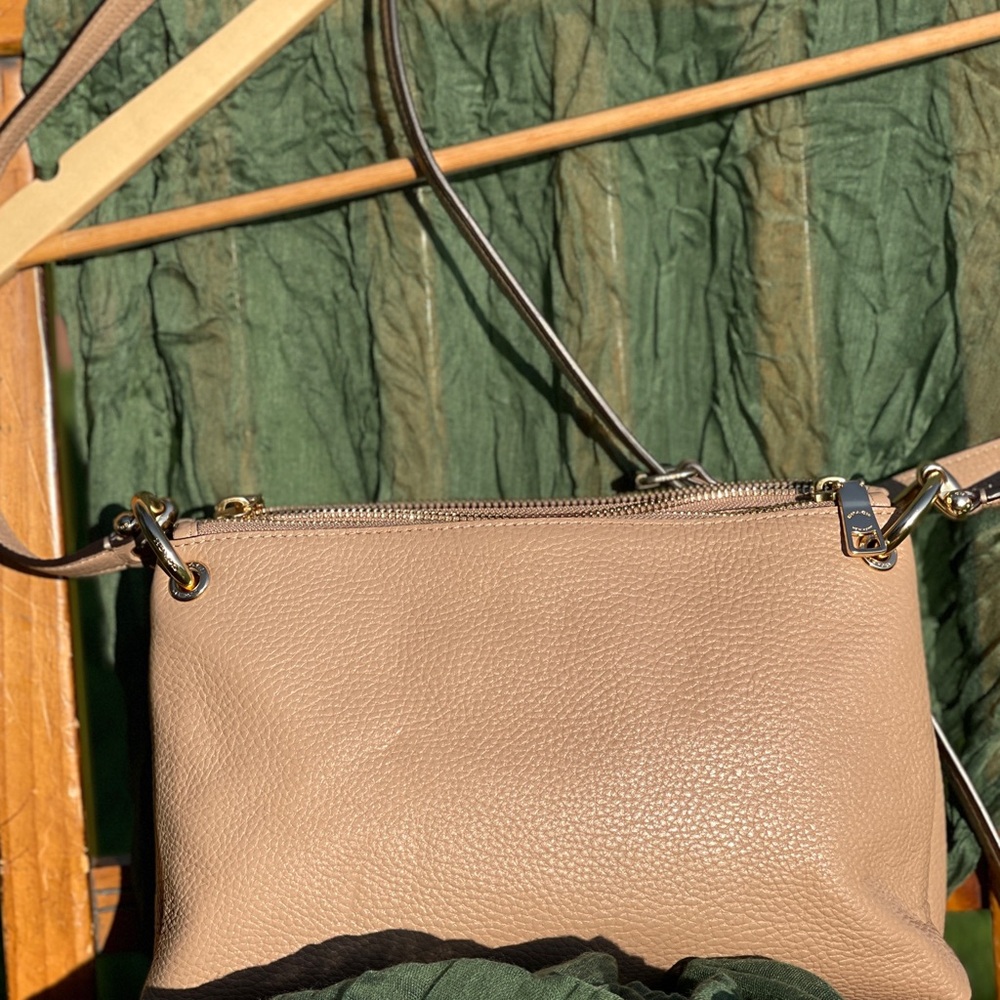 Gently used Coach bag. Tan. - Picture 2 of 14